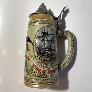 Anheuser Busch Budweiser Bierstein ""G"" Serie Deckel limitierte Auflage - Bild 1 von 5