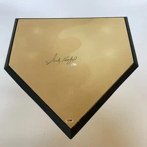 Sandy Koufax Signed Full Size Home Plate Base PSA DNA - Picture 1 of 5