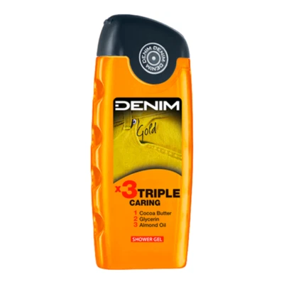 CONTER DENIM Gold *3Triple Vitality Duschgel / Showergel 1 x 250ml New