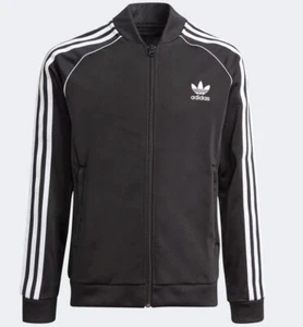 ADIDAS ADICOLOR SST TRACK JACKET GN8451 Black / White XL (Kids) new - Picture 1 of 4