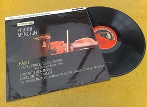 " BACH VIOLIN CONCERTOS " MENUHIN SUPER EARLY MONO UK LP ALP 1760 - Picture 1 of 10