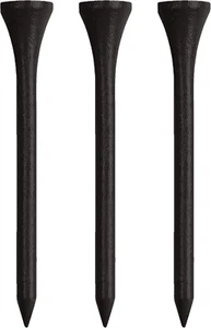 100 PZ 2 MAGLIETTE 3/4" 70MM LUNGHEZZA LUNGA ROSSO NERO NUOVE GOLF NATURALE VERO LEGNO PGA - Foto 1 di 3