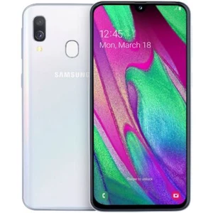 Samsung Galaxy A40 64 GB LTE blanco SM-A405F Dual SIM *Mercancía de segunda mano - Como nuevo* - Imagen 1 de 6