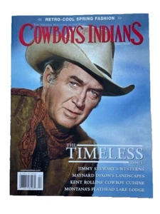 Cowboys & Indians April 2020 Magazine Vol 28 Num 3 Jimmy Stewart's Westerns - Picture 1 of 1