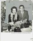 1960 Press Photo Houston physician Dr. and Mrs. Exter Bell attend event.