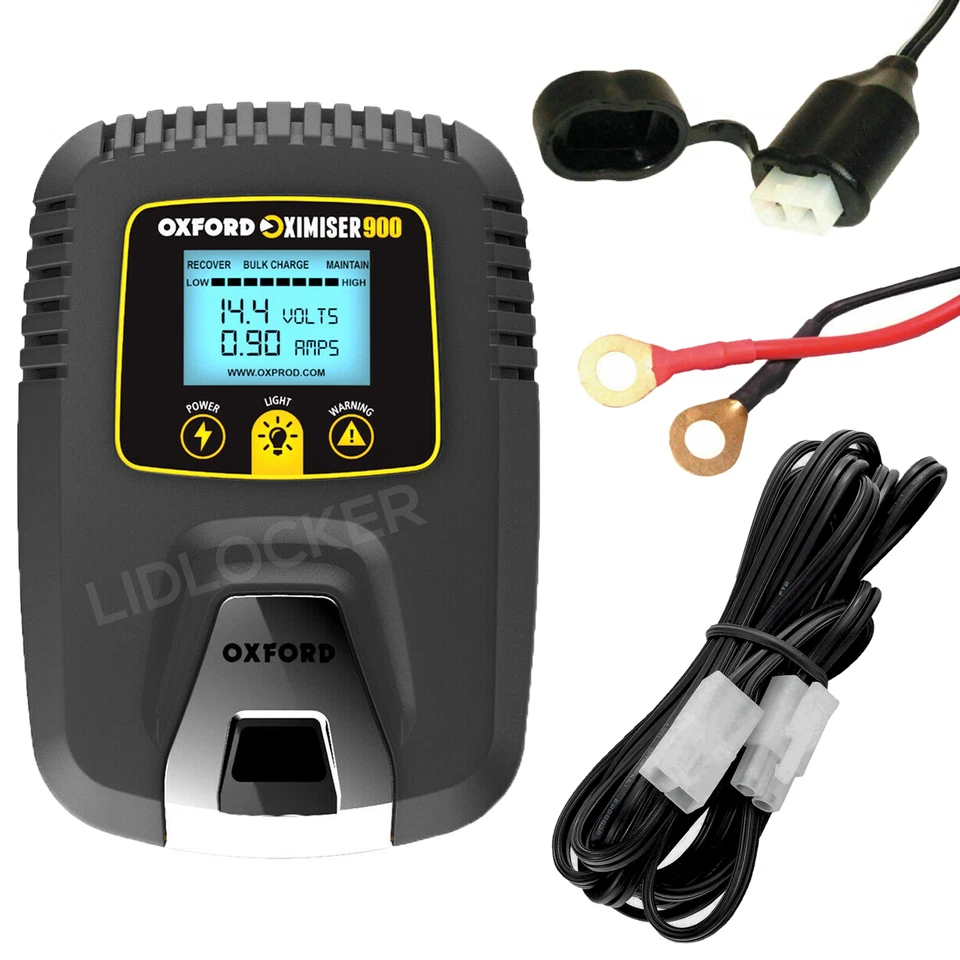 Oxford Oximiser 900 Motorrad / Roller Batterie Optimierer EL570 Erhaltungsladegerät - Bild 1 von 4