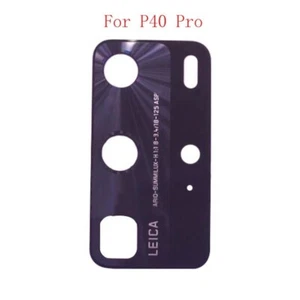 Huawei P40 Pro Back Rear Camera Glass Lens Replacement Black - Picture 1 of 3