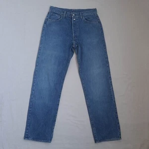 Replay 901 Vintage Jeans Mens Size W34 L34 Regular Fit Button Fly Made in Italy - Picture 1 of 18