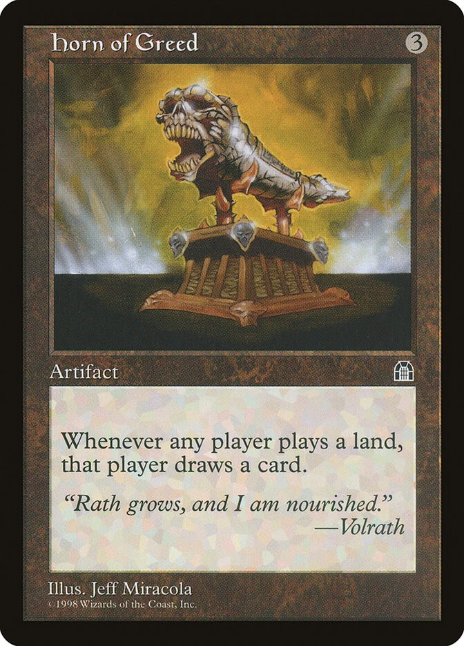 MTG Horn of Greed  - Stronghold #135 - Image 1 of 1