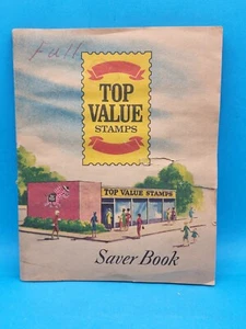 Vtg. 1966, Top Value Stamps Saver Books Collection - All Pages Full - Picture 1 of 7