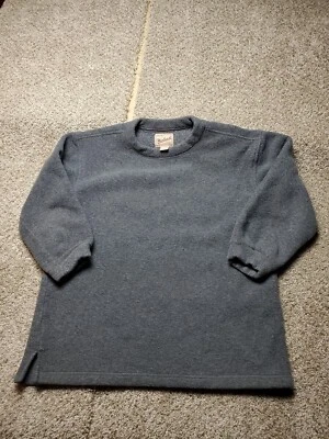 Sudadera Woolrich Vintage Pequeña Mujer Gris Polar Manga Larga Pullover EE. UU. Foto 1 de 4