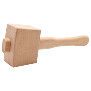Wooden Mallet Hammer Chisel Woodwork Carving Wood Carpenter Tool - Picture 1 of 10