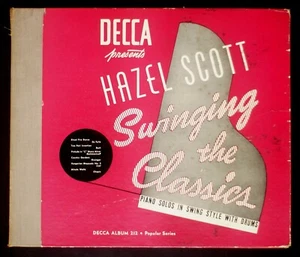 Hazel Scott - Swinging The Classic - 10" shellac 3x78rpm Decca 212 (VG) - Picture 1 of 5
