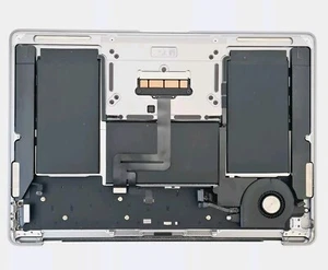 GRD-B+ Original A1932 Reposamanos Estuche Superior PLATEADO Apple MacBook Air 13"" 2019 2018 - Imagen 1 de 2