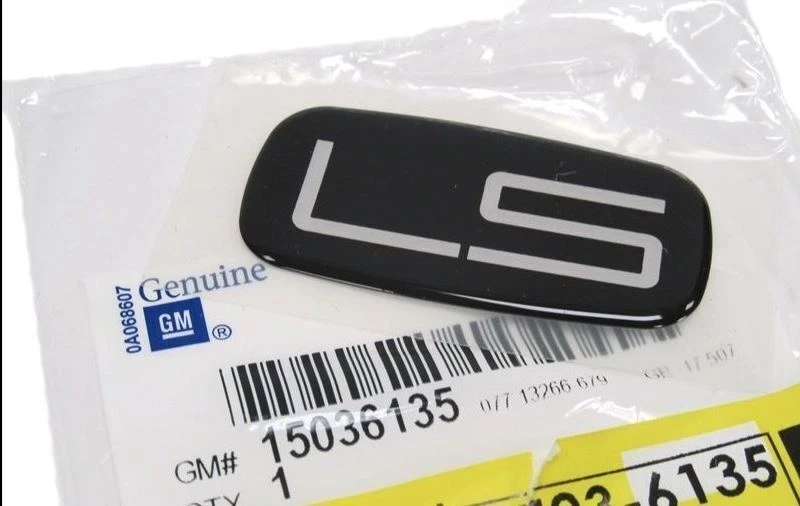 99-07 Tahoe Suburban Silverado LS CARROCERÍA LATERAL EMBLEMA PLACA DE IDENTIFICACIÓN MOLDURA OEM NUEVO Foto 1 de 1