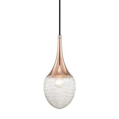 Mitzi H114701A-POC Bella - One Light  InchA Inch Pendant  Polished Copper Finish - Image 1 of 4