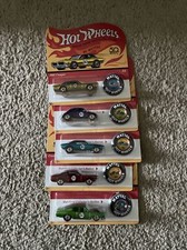 Hot Wheels 50th Anniversary 2018 lot Collectible complete set all 5 with Buttons