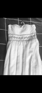Strapless wedding dress size 20 - Picture 1 of 11