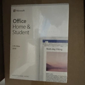 Microsoft Office Home Student 2019 ONE (1) Device Key Windows PC/Mac NEU VERSIEGELT - Bild 1 von 2