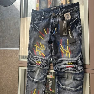 Road Narrows Jeans Size 14 - Picture 1 of 10