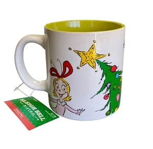 NWT How The Grinch Stole Christmas Large Coffee Mug Cindy Lou Who Whoville Gift - Picture 1 of 5