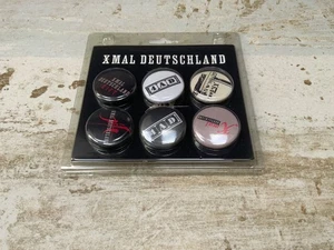 Xmal Deutschland rare Ltd to100 official badges pins set ANJA HUWE Cocteau Twins - Bild 1 von 4