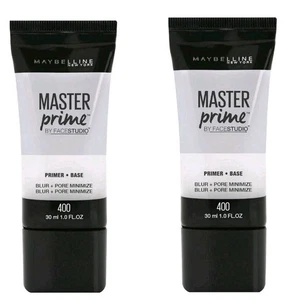 2 Maybelline Master Prime von Facestudio Primer Base 400 Blur + Pore Minimize Neu - Bild 1 von 1