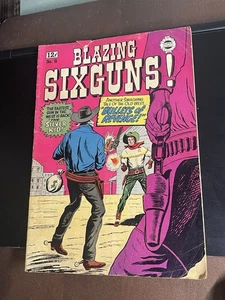 ¡SEIS PISTOLAS ARDIENTES! #15 (1964) Super Comics Western The Silver Kid .12 - Imagen 1 de 9