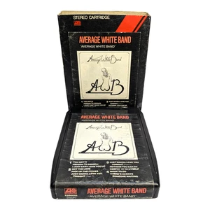 NUOVI PADS E TESTATI! AVERAGE WHITE BAND AWB 1974 FUNK B+ CARTUCCIA A 8 TRACCE - Foto 1 di 10