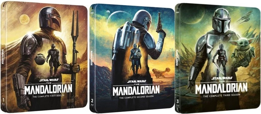 The Mandalorian - Staffel 1+2+3 4k UHD + Blu Ray Steelbook 1-3 deutsch NEU+OVP - Bild 1 von 1