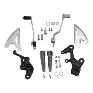 Rider Driver Foot Pegs Rest Bracket Fit For Kawasaki Ninja 400 2018-2024 - Picture 1 of 11