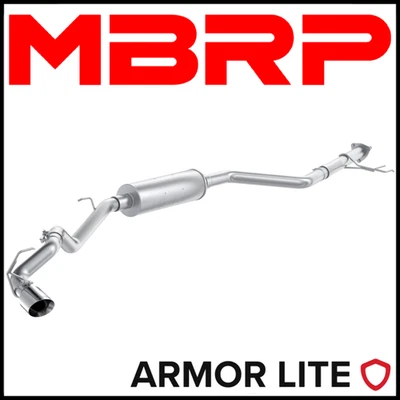 MBRP Armor Lite Cat-Back Exhaust System fits 2017-2020 Honda Ridgeline 3.5L - Image 1 of 4