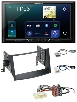Pioneer MP3 Bluetooth USB 2DIN DAB Autoradio für Subaru Legacy Outback ab 09 - Bild 1 von 4