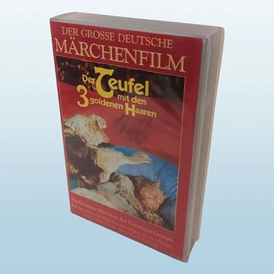 Der Teufel mit den 3 goldenden Haaren | Deutscher Märchenfilm | VHS Tape | 1991! - Bild 1 von 4