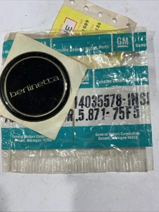 NOS GM # 14035578 Wheel Cover Insert 1982-1985 Berlinetta - Picture 1 of 1