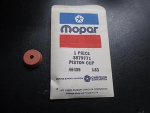 NOS Mopar 3879771 Carb Accelerator Pump Cup fits 1975 - Picture 1 of 3
