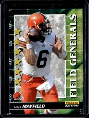 2021 Panini Instant Field Generals Baker Mayfield #FG8 Browns - Image 1 of 2