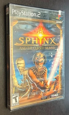 SPHINX AND THE CURSED MUMMY (THQ PS2 2003) -- Factory Sealed - Image 1 of 3