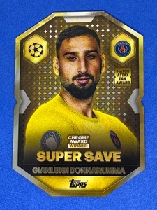 Gianluigi Donnarumma Match Attax 25/26 Chrome Award Shield Super Save Card - Picture 1 of 1