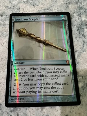 Isochron Scepter - Foil - From the Vault: Relic - NM - Near Mint - MTG - Image 1 of 2