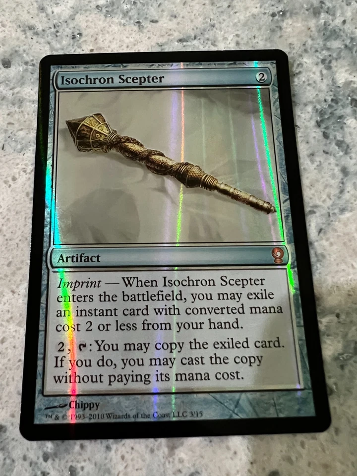 Isochron Scepter - Foil - From the Vault: Relic - NM - Near Mint - MTG - Image 1 of 2