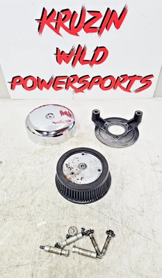 2008 Harley Electra Glide Air Filter Housing Backing Plate & Hardware - Image 1 of 4