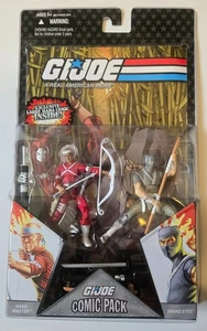 G.I. Joe Comic 2-Pack - Hard Master und Snake-Eyes MOC - Bild 1 von 2