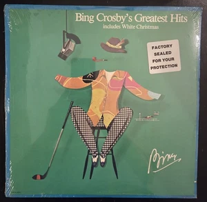 Bing Crosby Greatest Hits White Christmas LP MCA Records Sealed Old Stock - Picture 1 of 2