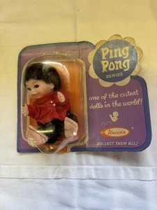 RARE Vintage 1971 UNEEDA PING PONG Series - "Pong" DOLL Hong Kong Sealed - Bild 1 von 7