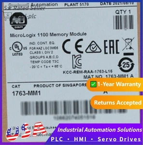New 1763-MM1 AB MicroLogix 1100 Memory Module 1763MM1 New Fast Shipping - Picture 1 of 1