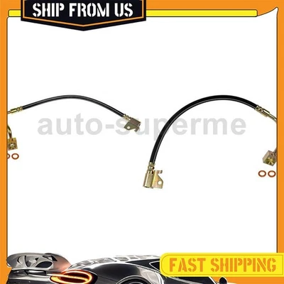 Juego de 2 mangueras de freno delanteras Dorman para Jeep Grand Cherokee 3,0 L 2007-2010 Foto 1 de 4