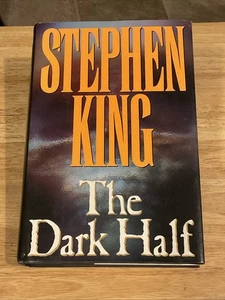 The Dark Half by Stephen King 1989 HC/DJ True First Edition Printing EX+ - Picture 1 of 6