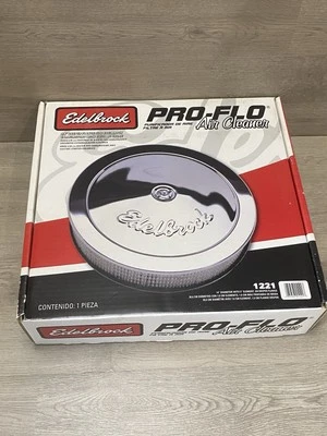 Edelbrock 1221 Pro-Flo 系列 14 英寸 圆形空气净化器组件 — 第 1/4 张图片
