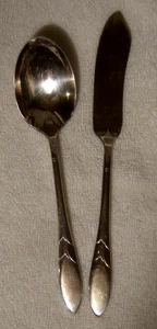 Oneida Community Silverplate Lady Hamilton Zuckerlöffel Buttermesser - Bild 1 von 14
